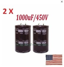 2PCS 1000UF450V 35 * 50 electrolytic capacitors 1000UF 450V 35X50 HO