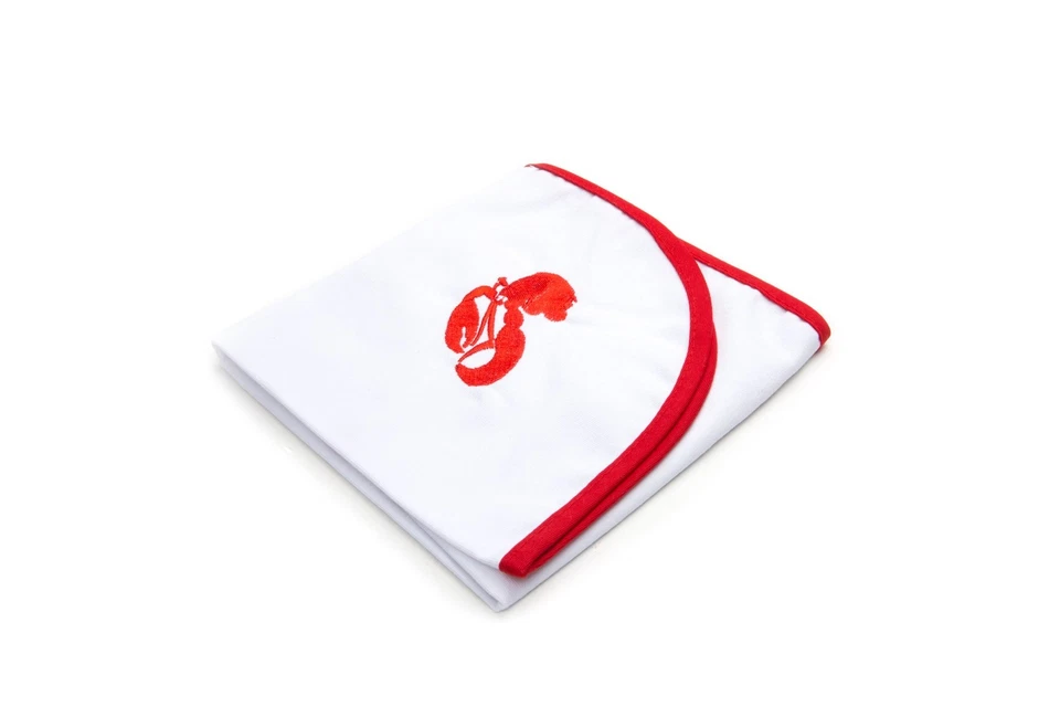 Baberos de langosta de algodón de mariscos Nantucket, 0,125 x 14 x 21 pulgadas Foto 4 de 4