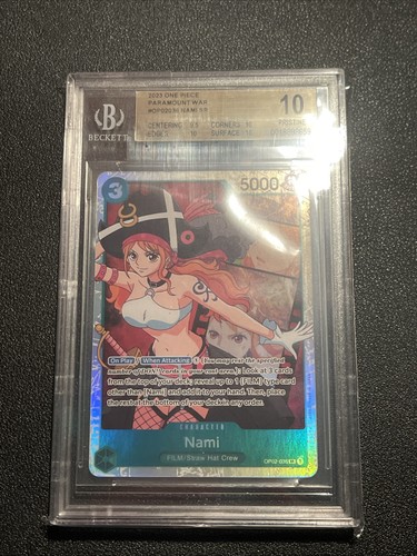 Nami graded BGS 10 for sale on eBay