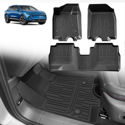 BestEvMod All Weather Liner Floor Mats Compatible with Chevrolet Equinox EV---