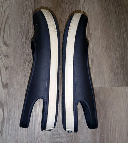 Crocs Shoes Women's Size 10 Navy Blue Open Back Casual Slip On - Picture 7 of 8