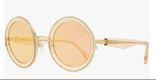 ROBERTO CAVALLI Round Sunglasses RC1092 Monterotondo 72G Gold/Rose 54mm 1092