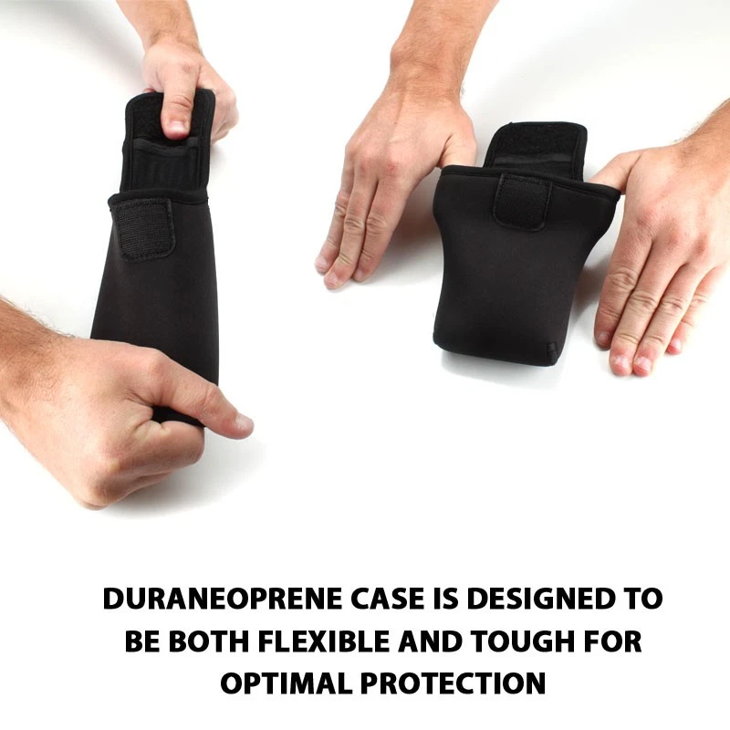 USA GEAR Camera Case with Carabiner, Belt Loop & Scratch-Resistant Interior - Image 3 of 4