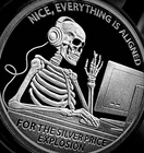 2025 1oz Silver Shield Silver Price Explosion .999 AG Proof Round (COA 127/275)