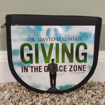 DR. DAVID JEREMIAH Giving In The Grace Zone 10 Audio CD Set w/Case