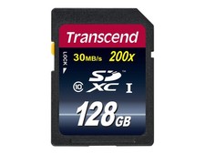 Transcend 128GB SDXC Class 10 128GB SDXC Class 10 Blue TS128GSDXC10