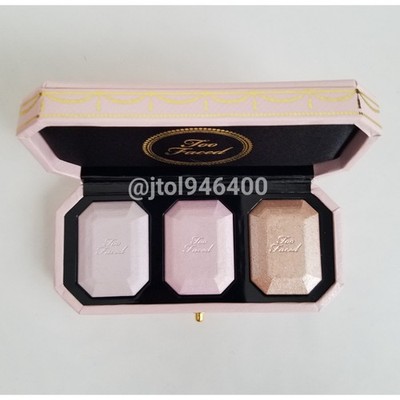 Too Faced Limited Edition Diamond Fire Highlighter Trio