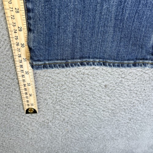Lucky Brand Jeans Mens 34x32 Blue Denim Pants 361 Vintage Straight Y2K Whisker - Picture 8 of 9