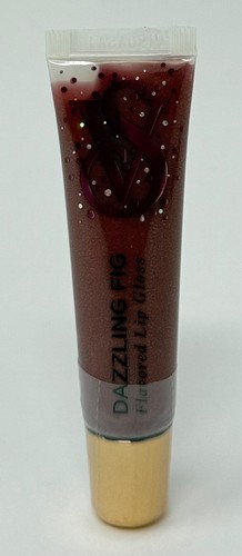 2 NEW VICTORIA'S SECRET DAZZLING FIG FLAVORED LIP GLOSS BALM SHIMMER SHINE - Picture 2 of 5