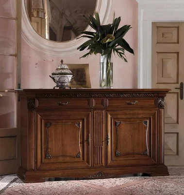 xxl Buffet Kommode Kommoden Schrank Barock Rokoko Anrichte Konsole Antik Stil - Bild 1 von 4