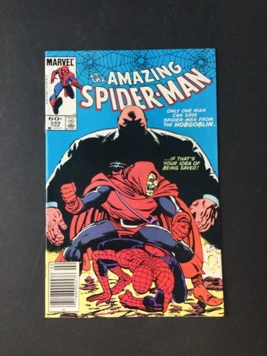 Amazing Spider-Man #249 NEWSSTAND 1984 Copper Age High Grade No Reserve!