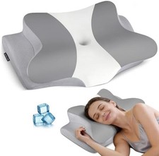 Almohadas Ortopedicas Para Cervical Alivio Dolor Cuello Foam Memory Dormir Bien