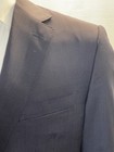 Canali Stripe Blazer SportCoat Mens 42L Wool Water Resistant 2-Button Blue/Black — photo 6