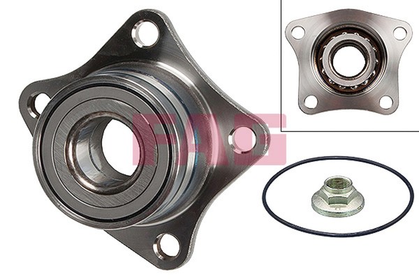 Radlagersatz Schaeffler FAG 713 6185 70 FüR Toyota Corolla Compact Liftback 12V-image