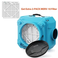 ALORAIR Air Scrubber Hepa 550 3 Stage Filtration Stackable Negative Air Machine