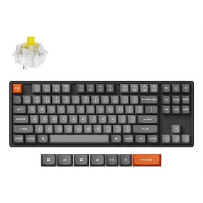 Keychron K8 Max Tastatur Universal USB + RF Wireless + Bluetooth QWERTY UK Engli