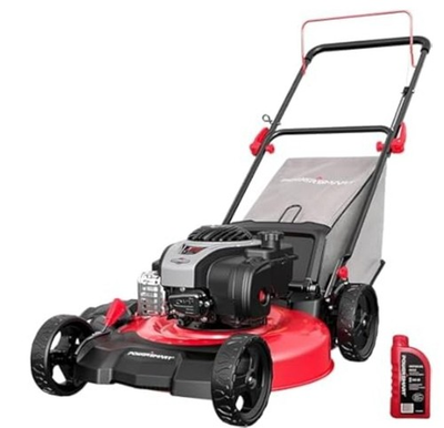 #ad #ad 🔥 PowerSmart Push 21 in. 3 in 1 Gas Lawn Mower with Bamp;S 140cc Engine B8621P $200.00