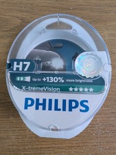 H7 Philips X-tremeVision Pro130 Xtreme Vision Pro 130 Car Headlight Bulbs (Twin)