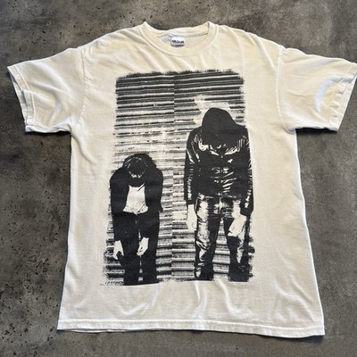 Vintage Crystal Castles Self Titled Debut Album Cover Graphic T-Shirt White M