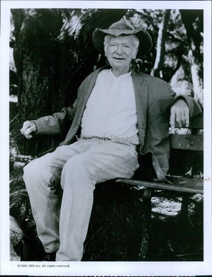 1993 Legend Of Beverly Hillbillies Special Buddy Ebsen Cbs Tv Promo Photo 7x9