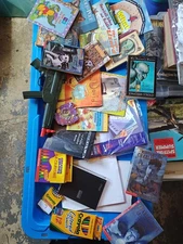 Lot Of Children's Items Misc. Crayons, Books, Paper, Colored Pencils, Plus....