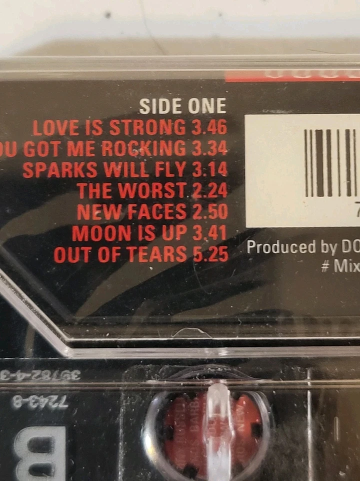 The Rolling Stones Voodoo Lounge Cassette New Sealed Vintage Tape Keith Richards - Image 2 of 3