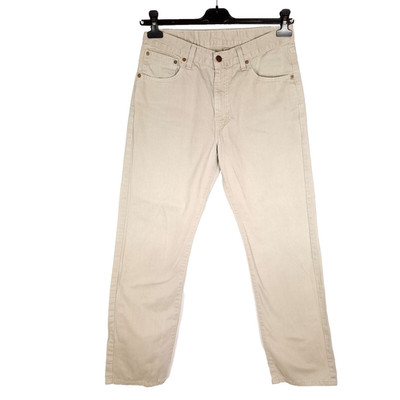 LEVI STRAUSS & CO 581 64 Herren Jeans Größe W32 L32 Straight Regular Fit Beige