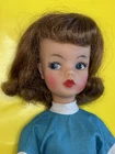 Vintage 1960s Ideal Tosca Tammy Doll/Blue Suit/Kitten Heels/ Pedigree Sindy Size