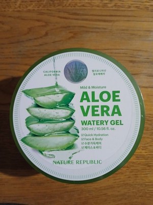 Nature Republic Aloe Vera Watery Gel 300ml Moisturizer Face & Body