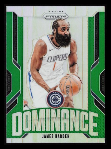 James Harden [Green] #8 card