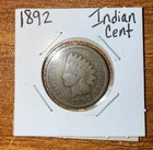 1892 Indian Head Cent Penny Nice U.S. 1c Type Coin (Raw5114)