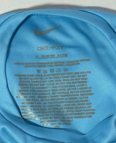 Nike Dri Fit Set Lined Shorts T Shirt Top Tee Pull On Blue Purple Girls 4T - Picture 10 of 11