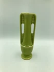 vintage green shawnee mid~mod vase - 8" height and VGC tiny underside base chip