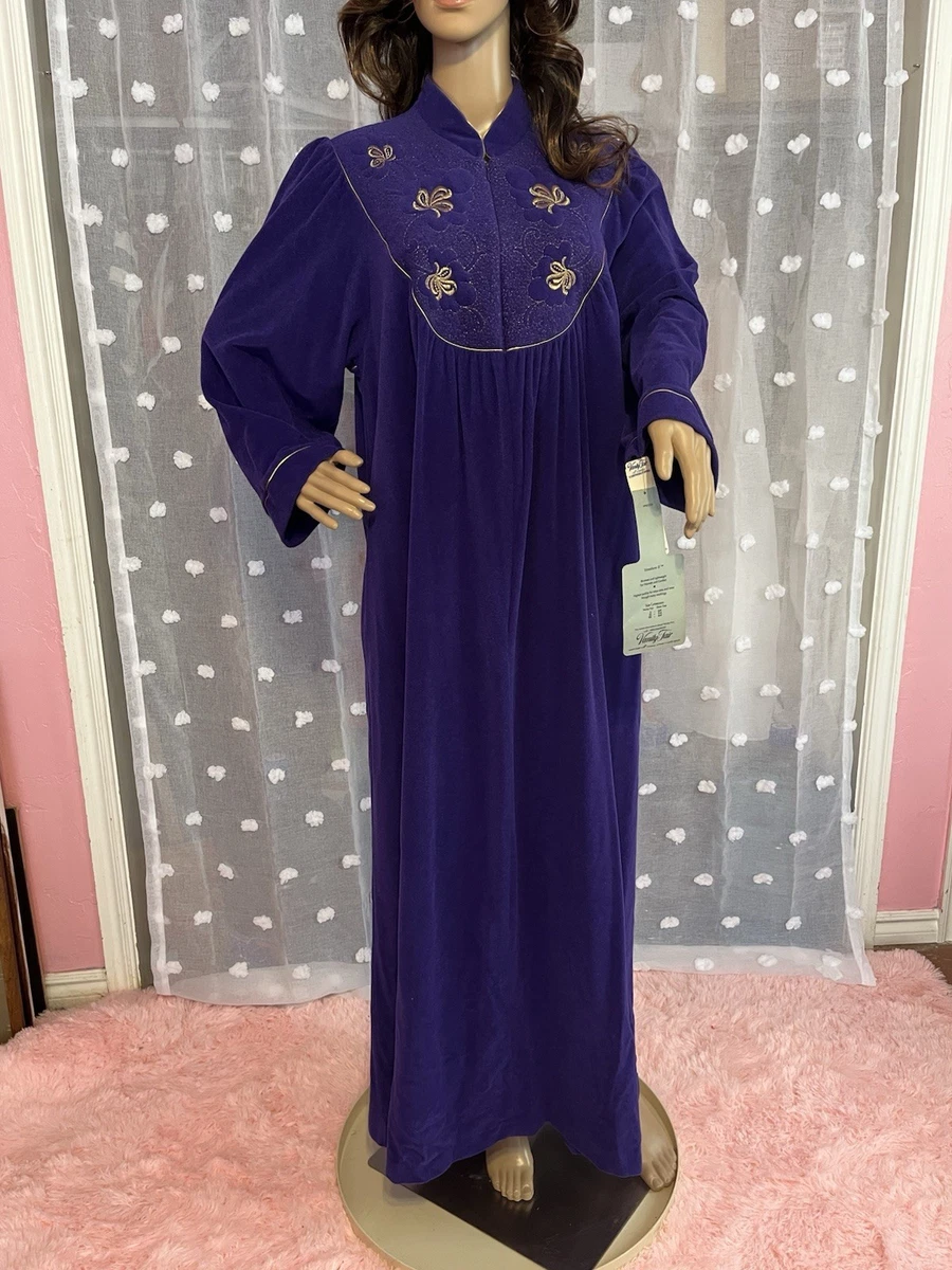chinese dress ladies Undercover Ladies Zip Towelling Robe LN728 Purple 24-26 at Amazon Women's  Clothing store