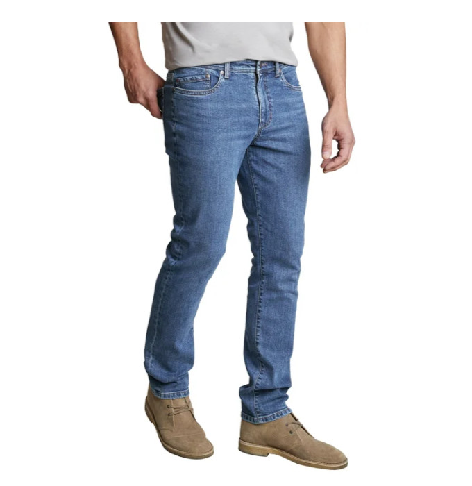 English Laundry Men's Harrow Straight Fit Jean Cotton Blue Size 36x34