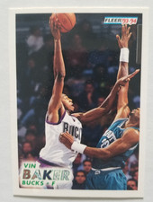 1993-94 Fleer #321 Vin Baker RC Milwaukee Bucks