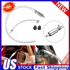 Clutch Brake Bleeder Hose One Way Valve Tube Bleeding Tool Kit Motorcycle Car GN