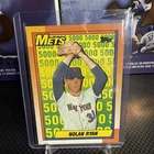 Nolan Ryan 1990 Topps 5000 Strikeouts #2 New York Mets HOF Baseball Card