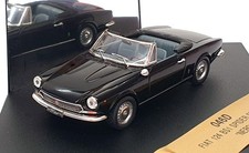 Vitesse 1/43 Scale Diecast 046D - Fiat 124 BS1 Spider Sport - Black