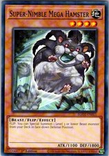 Super-Nimble Mega Hamster EGO1-EN011 Egyptian God Deck: Yu-Gi-Oh 1st Edition NM