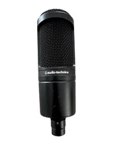 Audio-Technica AT2020 Cardioid Condenser Microphone - Black