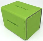 Docsmagic.com Premium Magnetic Sideflip Box 80 Light Green + Deck Divider - MTG -
