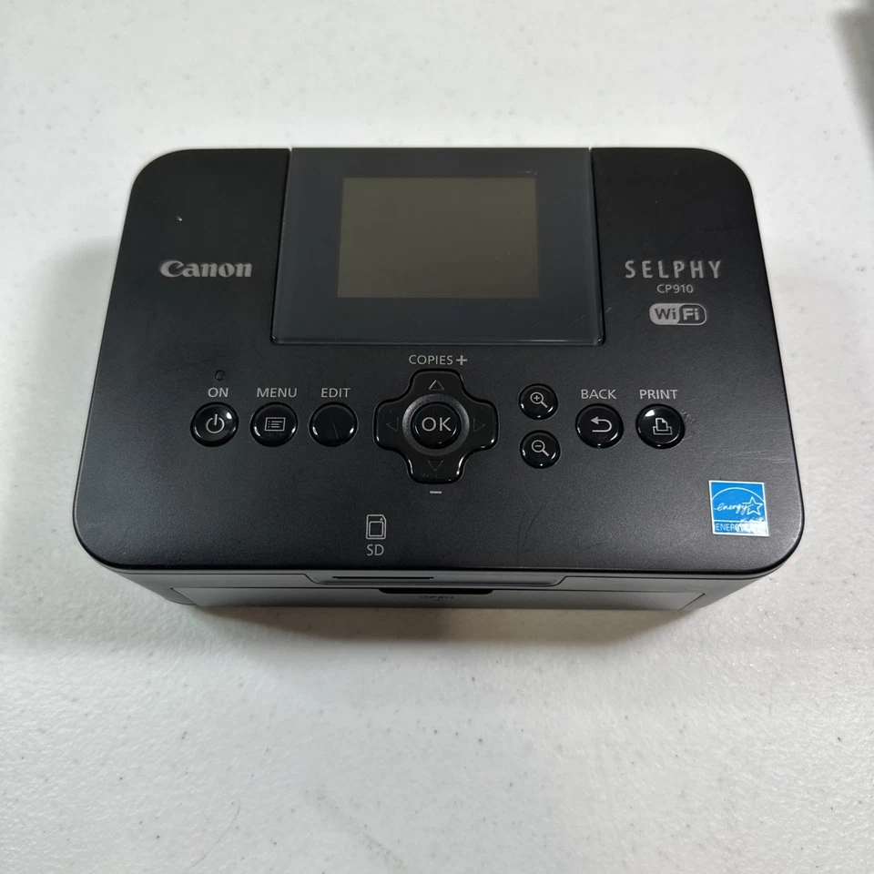 Canon Selphy CP910 Digital WiFi Photo Printer With Power Cable - Image 3 of 4