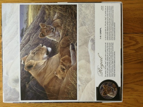 Regal "Family Pride" 1500 Piece Puzzle, Lions - Picture 4 of 5