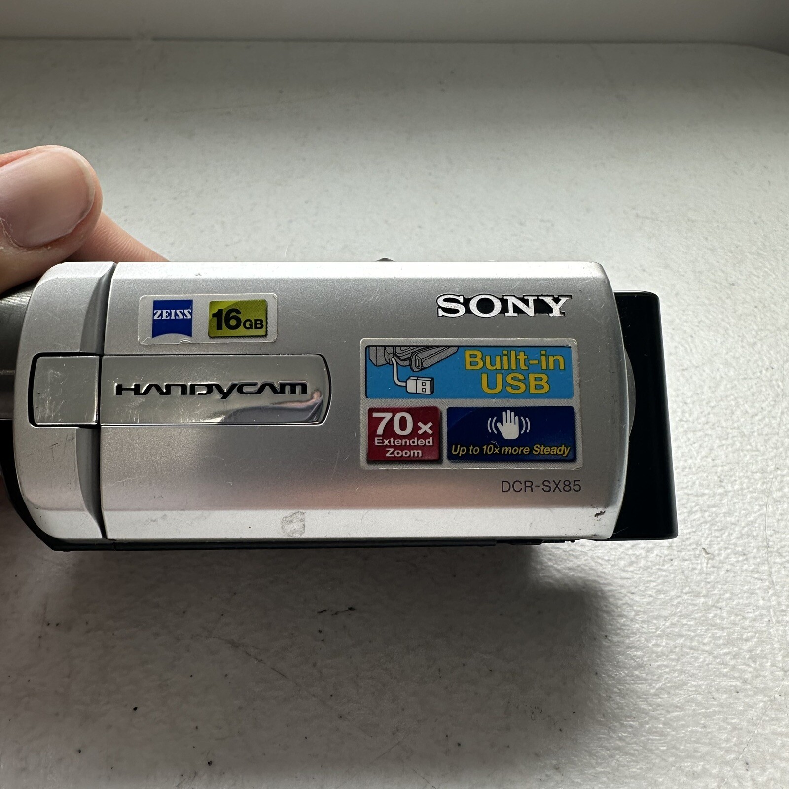 SONY DCRSX85 Handycam Digital Video Camcorder W/ Battery Only eBay