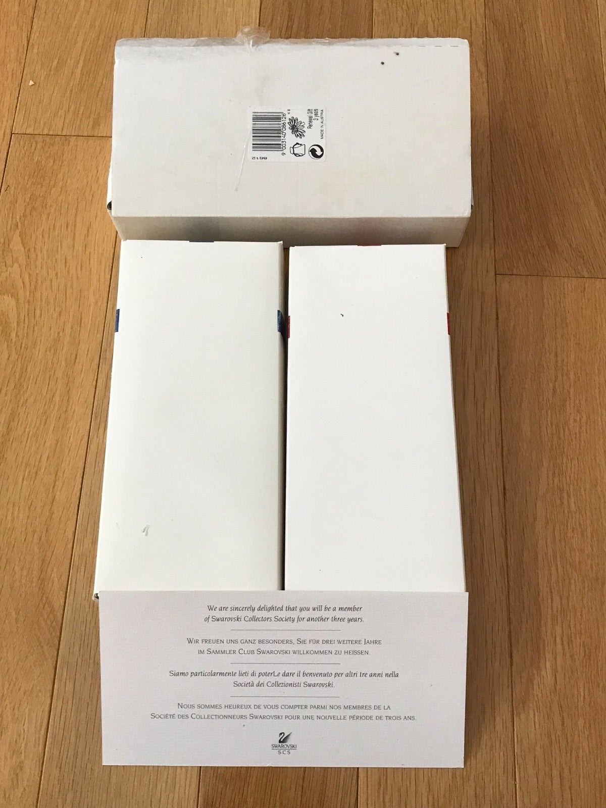 SWAROVSKI EMPTY RENEWAL BOX / BOX ONLY lot of 2 eBay