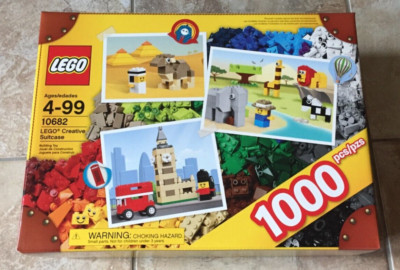 LEGO Bricks and more 10682 Creative Suitcase -  Brand New Factory Sealed Retired