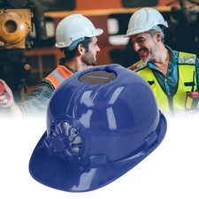 Safety Helmet Summer Outdoor Working Ventilated Safety Hard Hat With Solar Fan