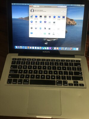 lot of 5 Apple MacBook Pro13'' A1278 2.5GHz I5 8GB RAM 120gb ssd 10.15