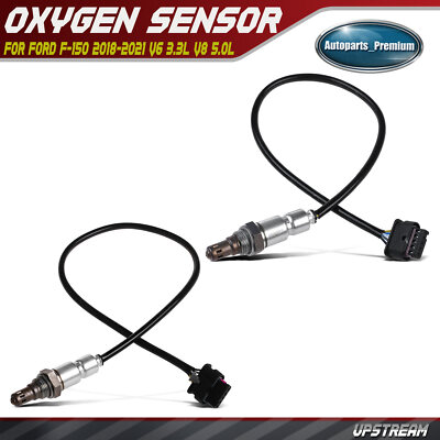 2pcs Upstream Left & Right O2 Oxygen Sensor for Ford F-150 2018-2021 ...